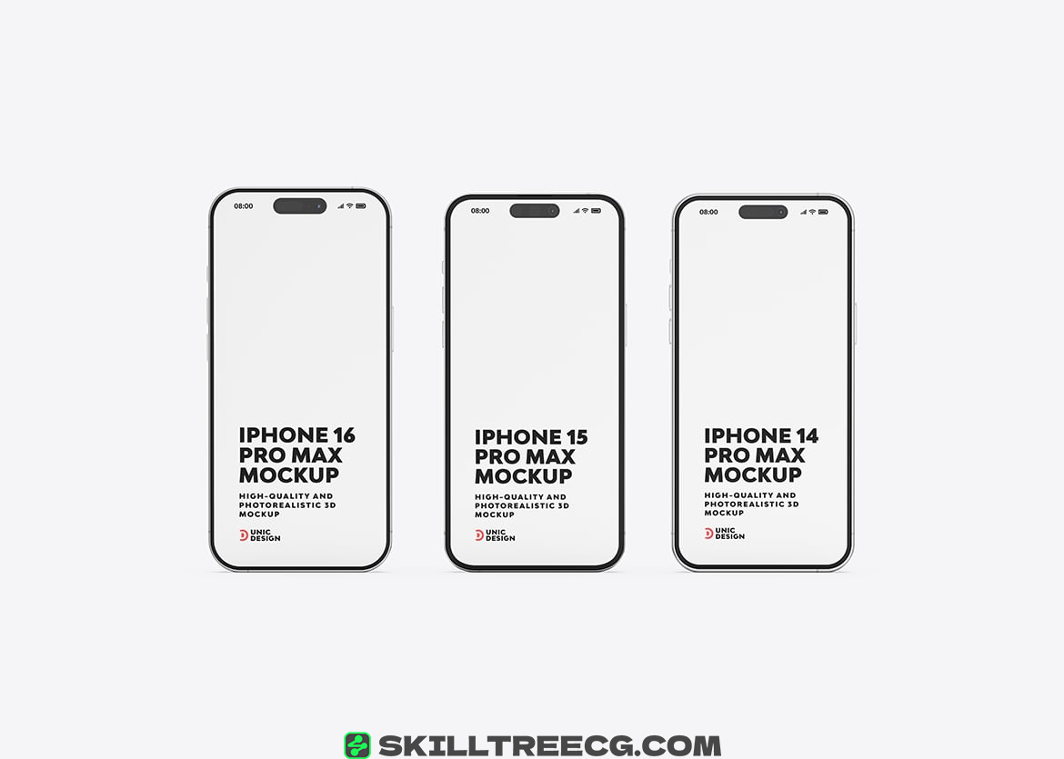 图片[15]-iPhone 14 iPhone 15 iPhone 16 Mockup（723308）-技能树